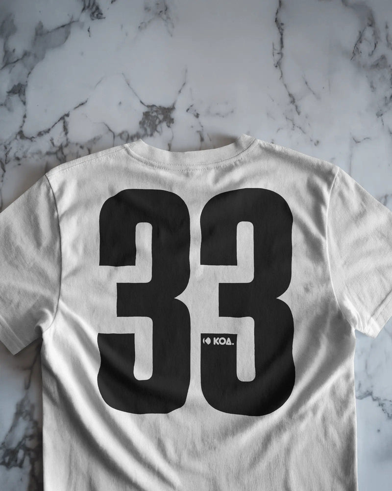 KOA. 33 TEE - Koa Streetwear