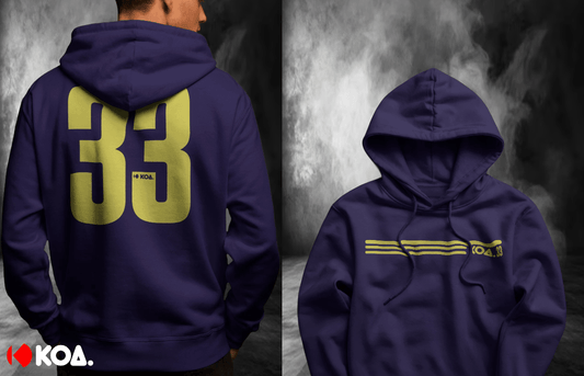 KOA. 33 HOODIE - Koa Streetwear