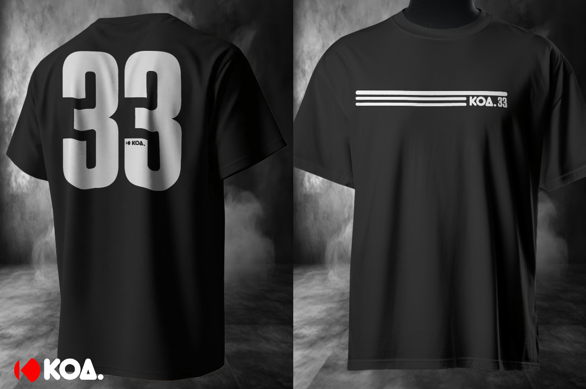 KOA. 33 TEE - Koa Streetwear