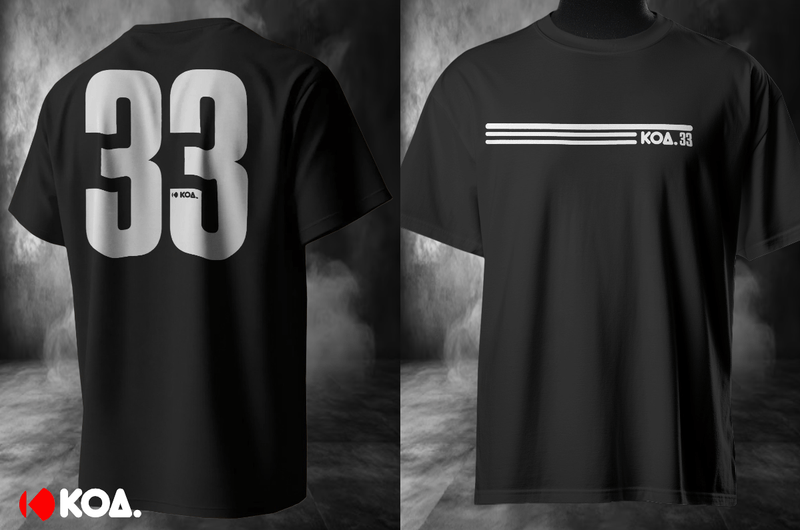 KOA. 33 TEE - Koa Streetwear