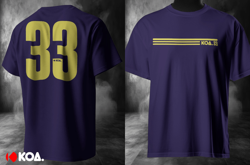 KOA. 33 TEE - Koa Streetwear