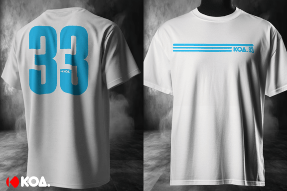 KOA. 33 TEE - Koa Streetwear