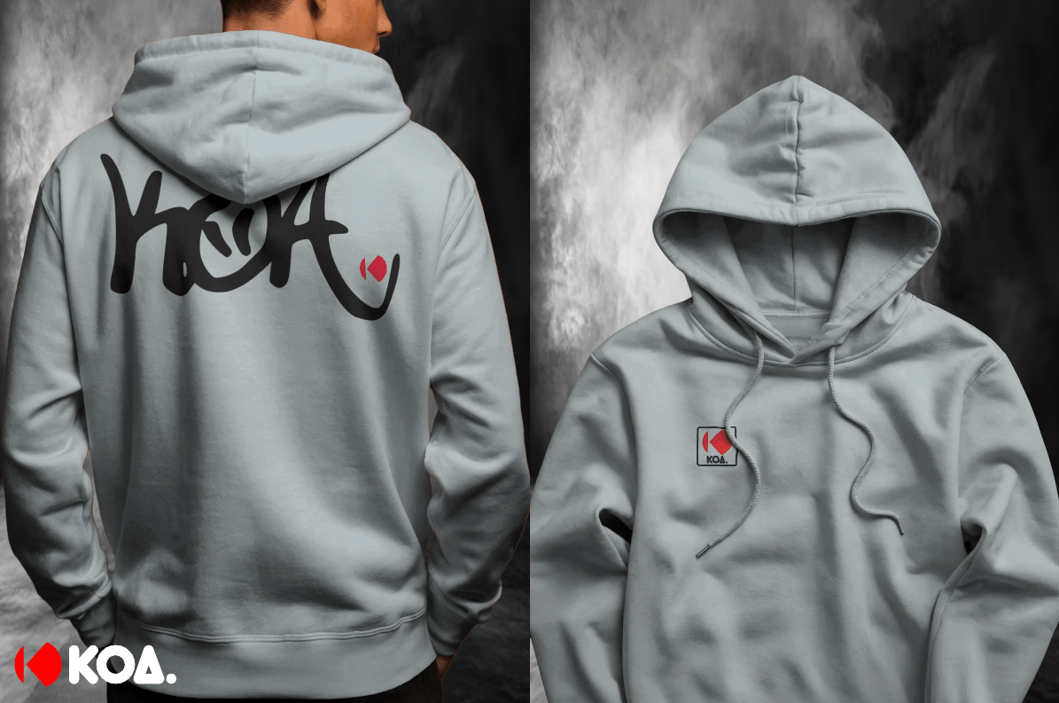 KOA. BACK BURNER HOODIE - Koa Streetwear
