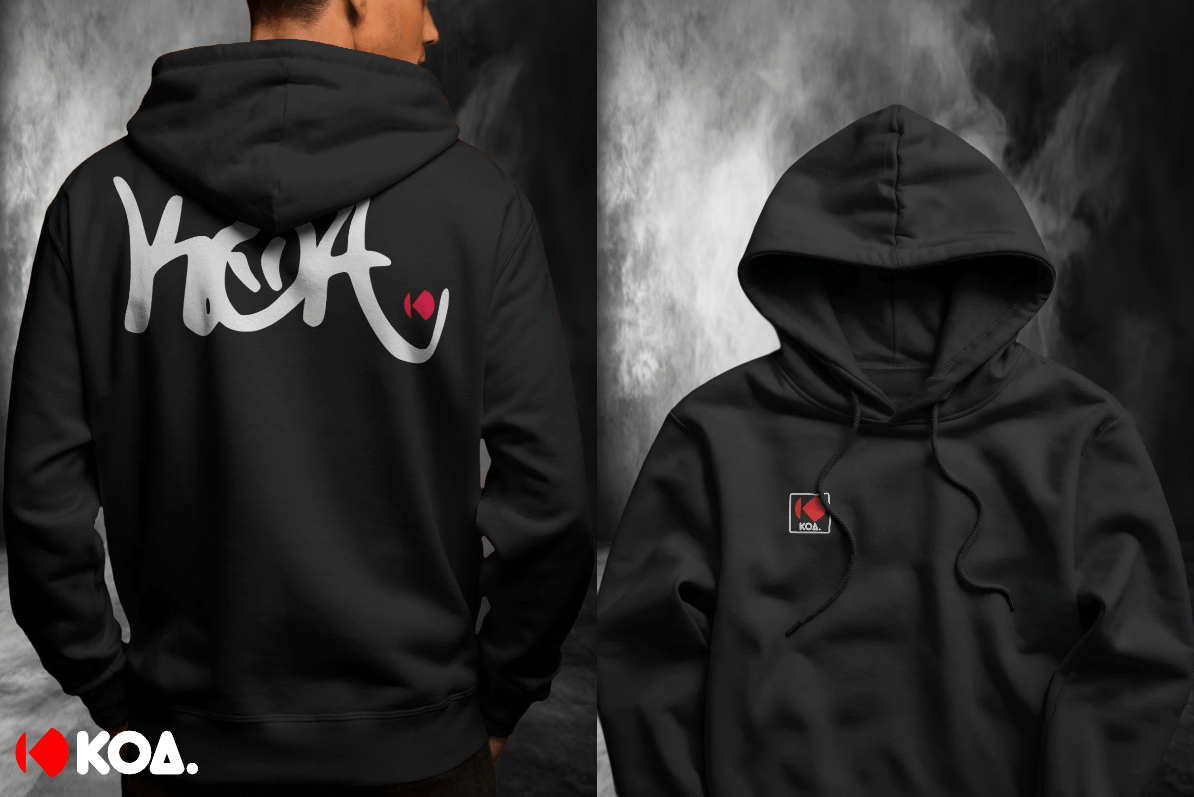 KOA. BACK BURNER HOODIE - Koa Streetwear