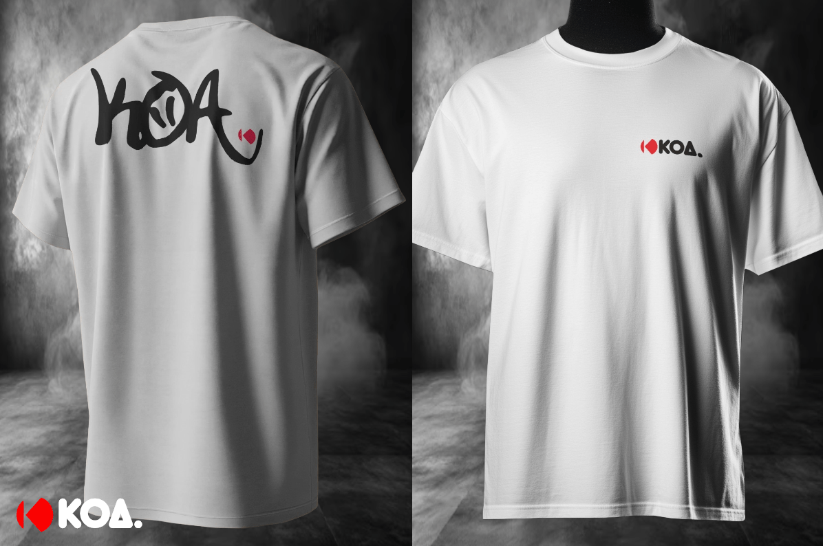 KΟA. BACK BURNER TEE - Koa Streetwear