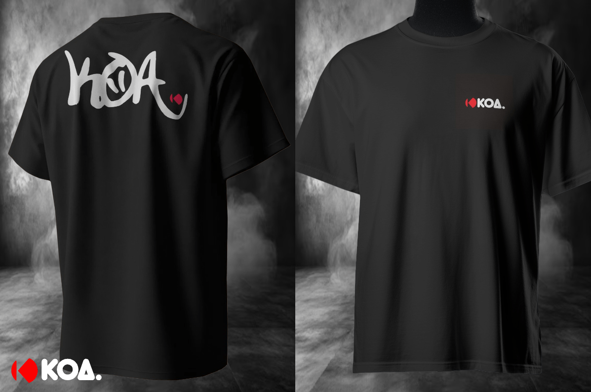 KΟA. BACK BURNER TEE - Koa Streetwear