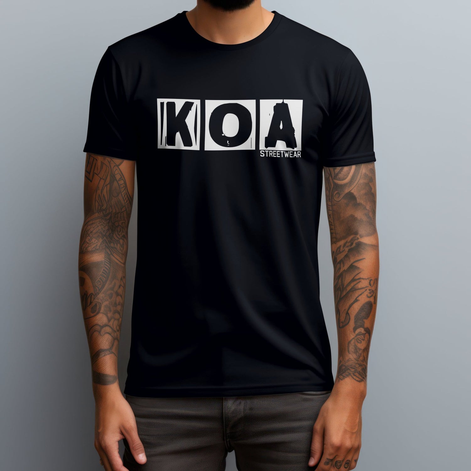 KOA. Cubed Tee - Koa Streetwear
