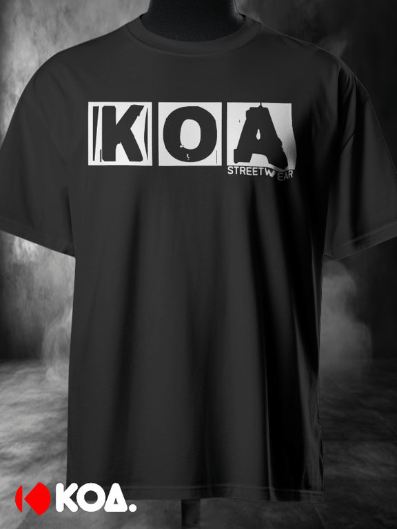 KΟA. CUBED TEE - Koa Streetwear
