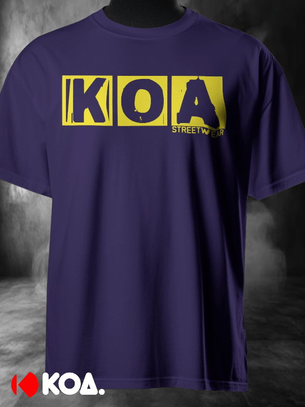 KΟA. CUBED TEE - Koa Streetwear