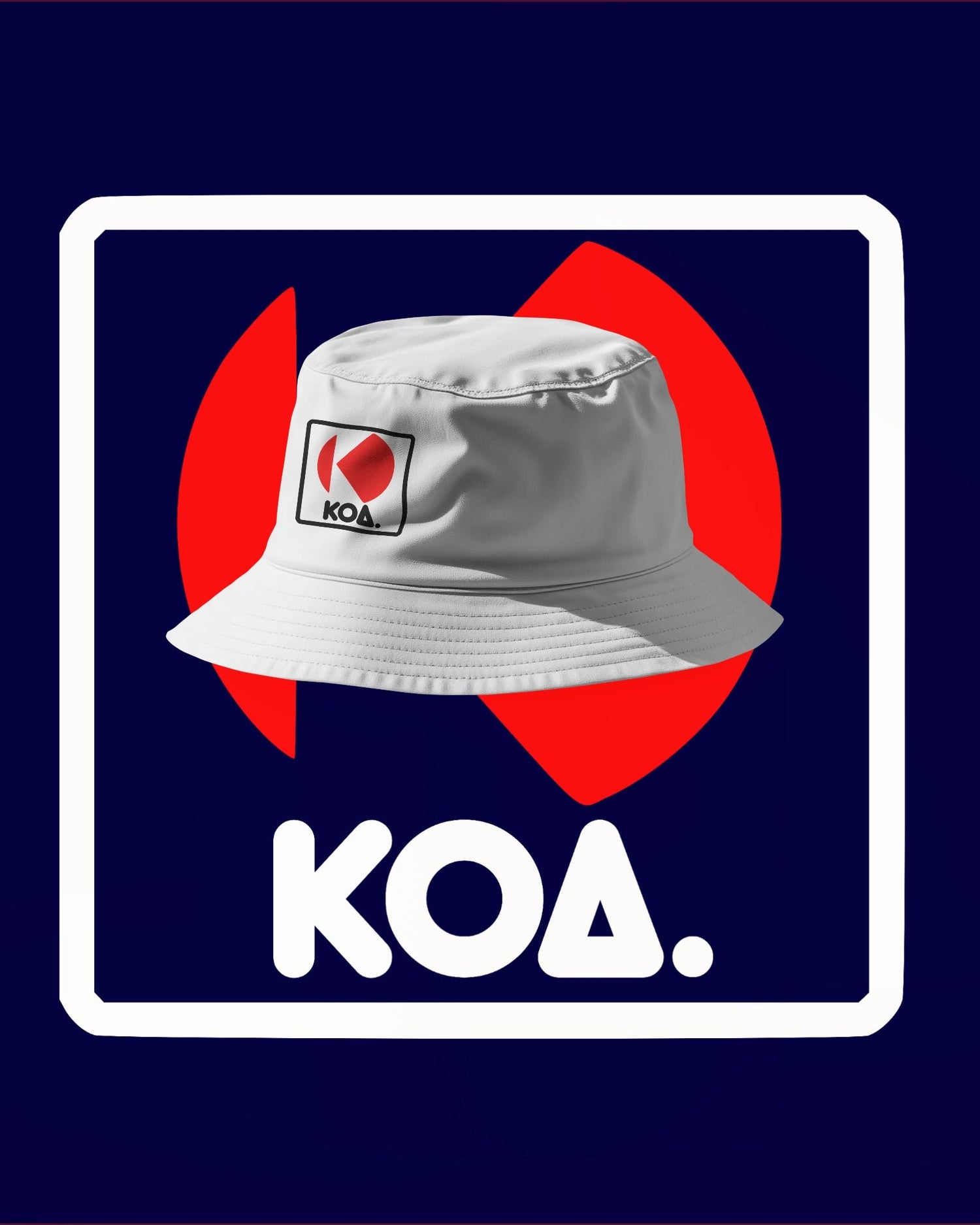 KOA. Dwustronny Bucket hat - Koa Streetwear