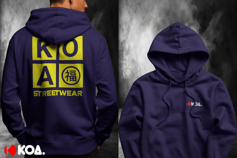 KΟΔ. CODE HOODIE - Koa Streetwear